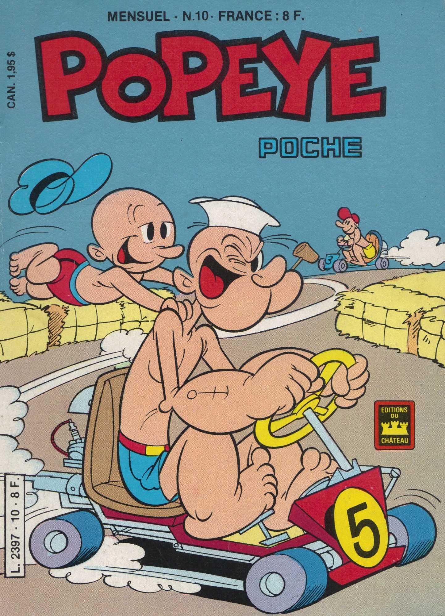 Scan de la Couverture Popeye Poche n 10